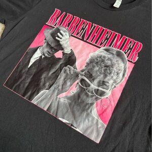Black Barbenheimer T-Shirt | Barbie | Oppenheimer